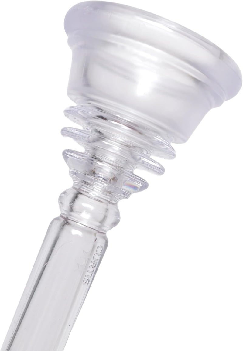 CURTIS P Tuba Mouthpiece Ⅱ - Resonance Crystal Clear - European Shank - Image 3